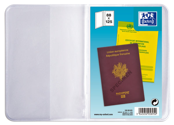 Etui de protection 2 volets pvc 88x125 20/100e