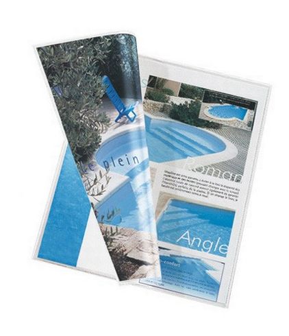 Etui de protection 2 volets 210x297 pvc 15/100e