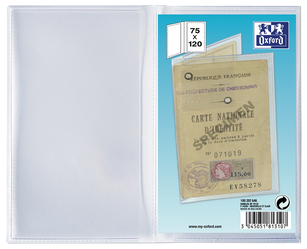 Etui de protection 75x120 2 volets