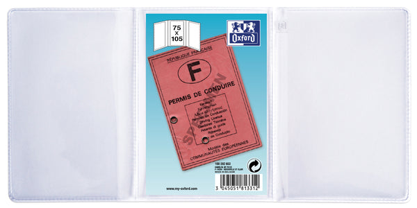 Etui Permis Conduire 3 Volets - PVC Résistant
