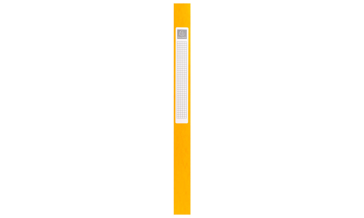 Boite de classement 7/10 dos 25mm jaune