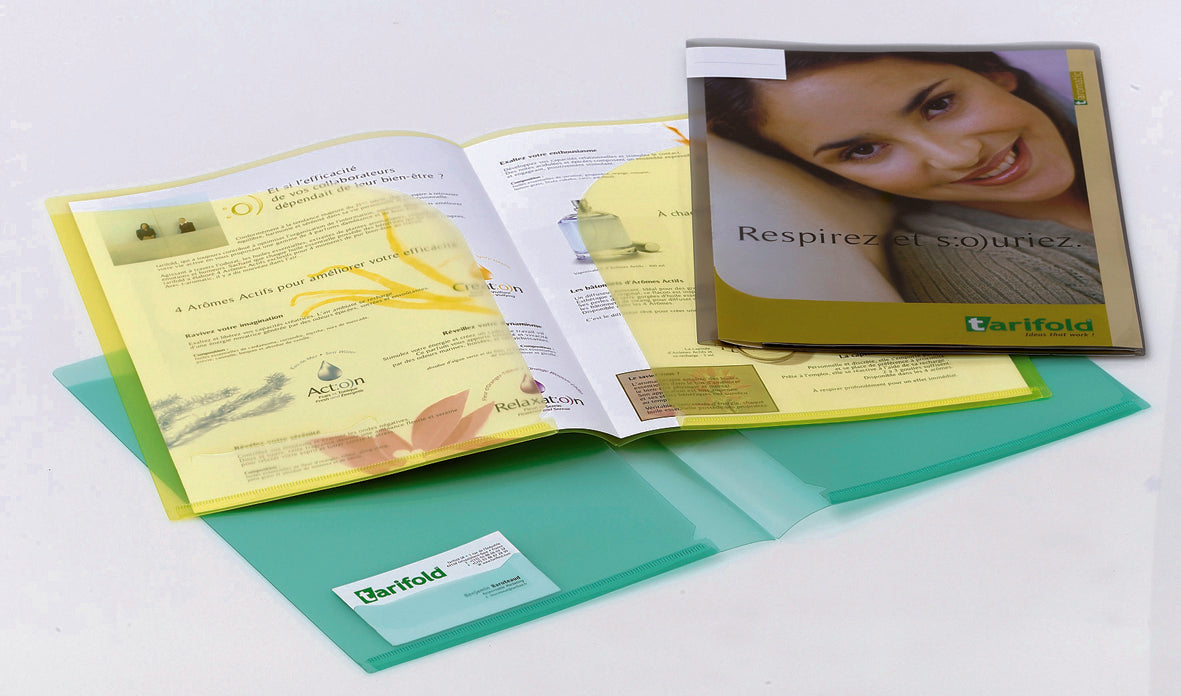 Pochettes de Présentation Tarifold A4/A3 - Pack de 12