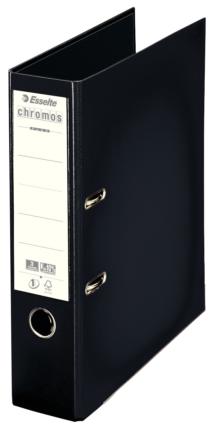 Classeur à levier chromos dos 80mmnoir