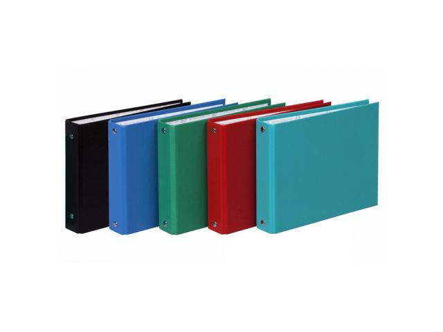 Classeur pour fiches A5 2 anneaux 25mm assorti