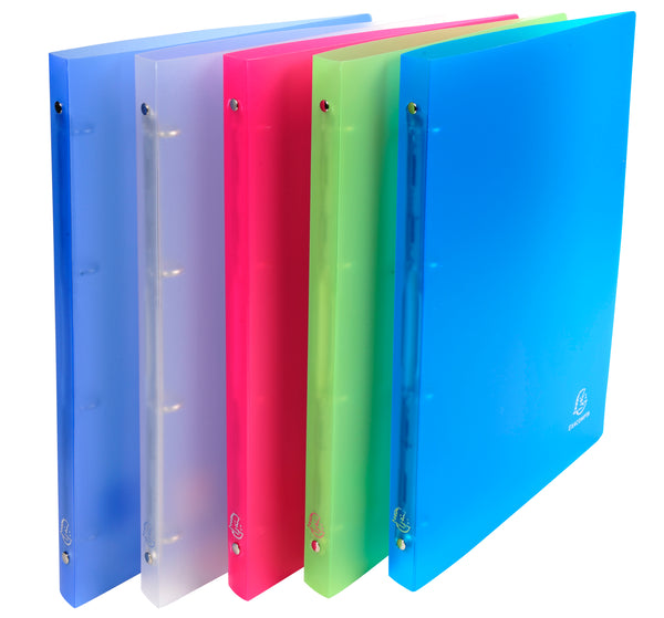 Classeur A4 Chromalin - 4 Anneaux, Couleurs Assorties