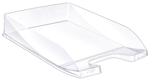 Corbeille courrier S/100- cristal