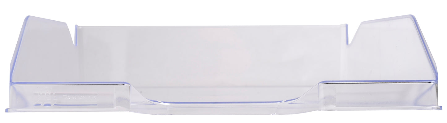 Corbeille courrier glossy- cristal