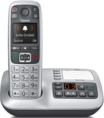 Téléphone sans fil E560A gigaset avec répondeur -argent