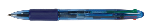 Stylo bille 4 couleurs pointe 0,7mm -écriture moyenne