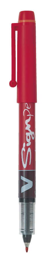 Feutre v-sign pen rouge