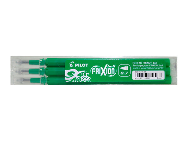 Recharge roller frixion vert etui3