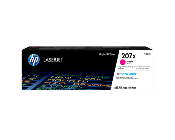 Cartouche toner HP magenta 207x - haute capacité