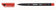 Feutre permanent pointe fine rouge
