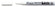 Marqueur peinture 2mm fin blanc