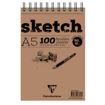 Bloc Croquis Esquisse A5 RHODIA DotPad 80 Feuilles