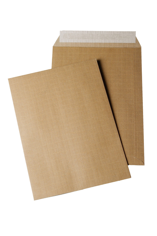 Pochettes d'expédition, C4, 229 x 324 mm, kraft armé-boite de 250
