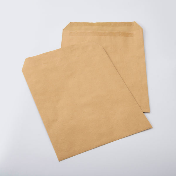 Pochettes expédition kraft 260x330 autocollante 90g -boite de 250