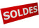 Banniere affichage "soldes"- 69x24cm
