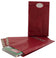 LOT de 250 Sacs kraft rouge 24x7x43 cm