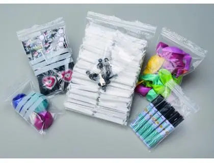 Sachet d'emballage 80x120 mm - Fermeture zip
