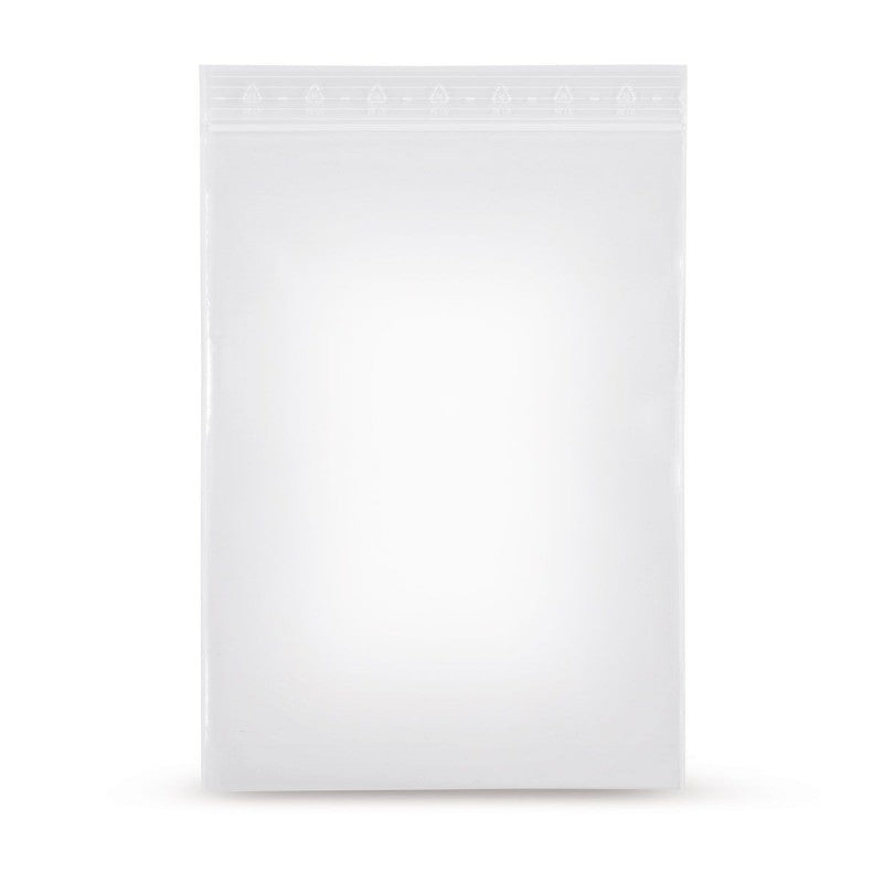 Sachet plastique 300x400mm - fermeture grip, 100 unités