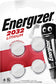 Pile bouton CR2032 - 3V - Longue durée 240mAh-blister de 4