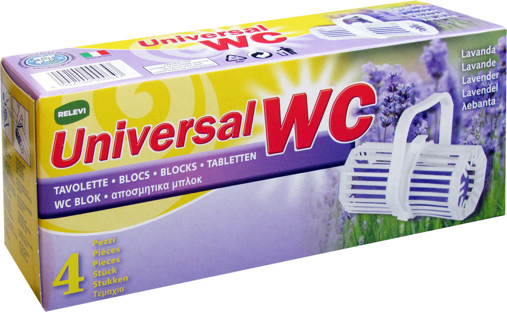 bloc nettoyant wc détartrants - triple action efficace -lot de 4
