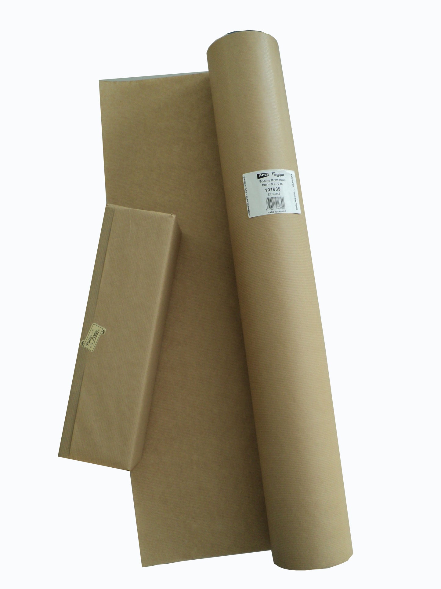 Bobine papier kraft 70cm x 100m - résistant et recyclable