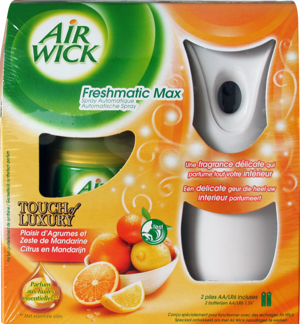 Diffuseur Freshmatic - Efficacité jusqu'à 80 m³
