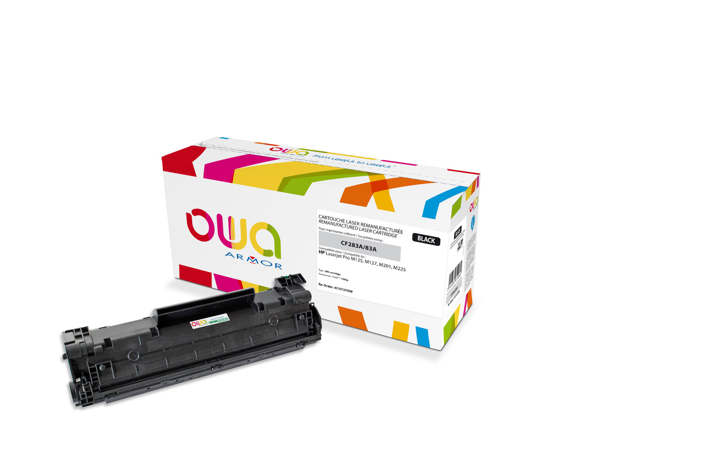 Toner remanufacturé HP laserjet pro CF283a - 1500 pages