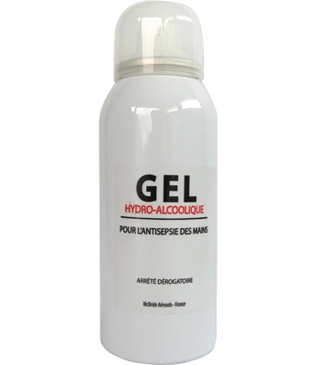 Gel hydroalcoolique 75ml - aérosol pratique