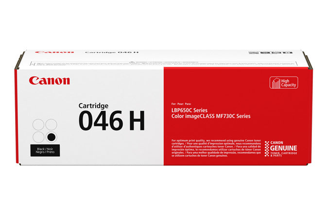 Cartouche toner Canon 046 hc bk - rendement élevé 6300 pages