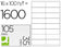 Étiquettes multi-usages 105x35 mm - 1600 pièces