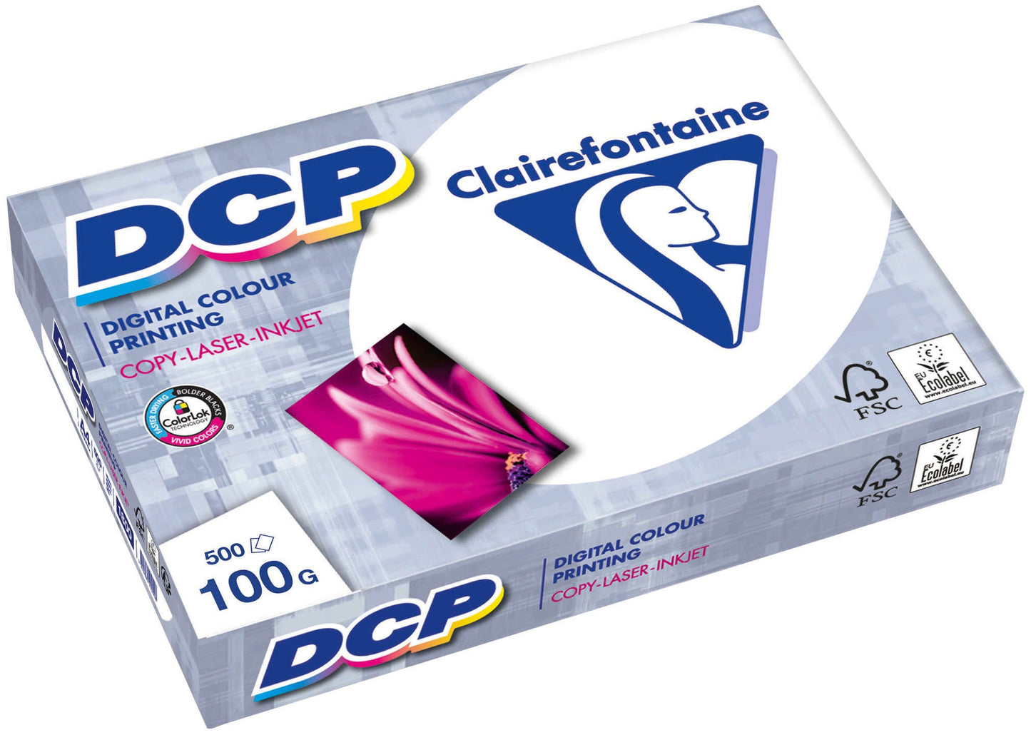 Papier a4 DCP 100g - haute blancheur et opacité