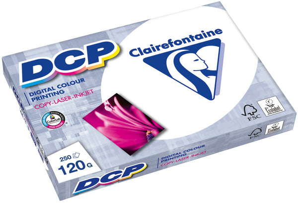 Papier a4 DCP 120g - haute blancheur, 250 feuilles