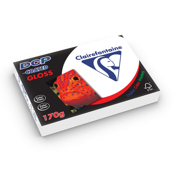 Papier blanc couché brillant A4 DCP 170g - 250 feuilles