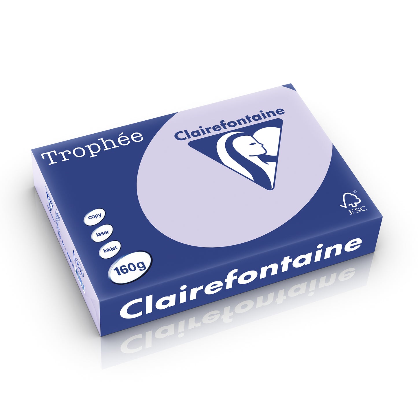 Papier a4 Trophée lilas 160g - excellente opacité