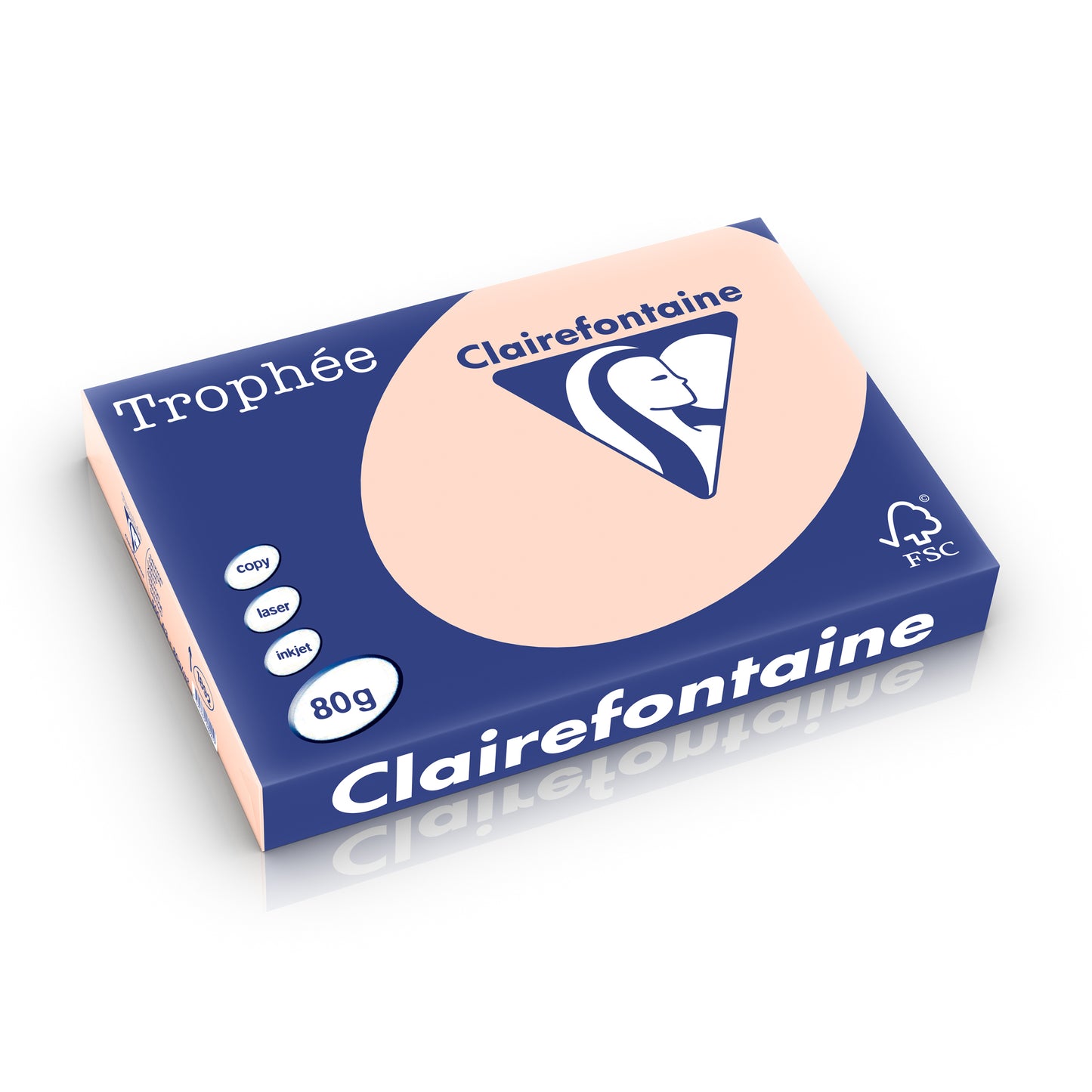 Papier a3 Trophée 80g saumon - 500 feuilles pour impressions vives