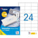 Étiquettes adhésives multi-usages A4 - 70x37 mm - 100 Feuilles - 2400 Etiquettes
