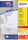Étiquettes laser 63.5x38.1 mm - 2100 unités recyclées