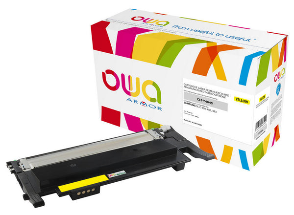 Toner Remanufacturé Samsung jaune y404s - 1000 pages