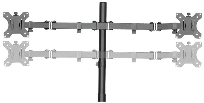 Support écran tft/lcd - 4 bras, charge 8 kg