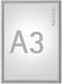 Cadre pour affiche A3 - protection uv et anti-reflets