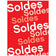 Affiche soldes 60x80 cm - visibilité maximale