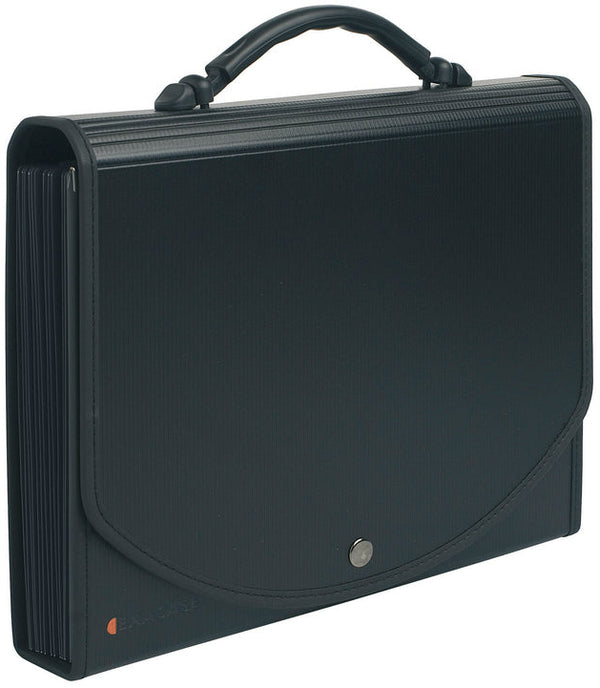 Trieur Valisette Exacase 13 Compartiments Noir - EXACOMPTA