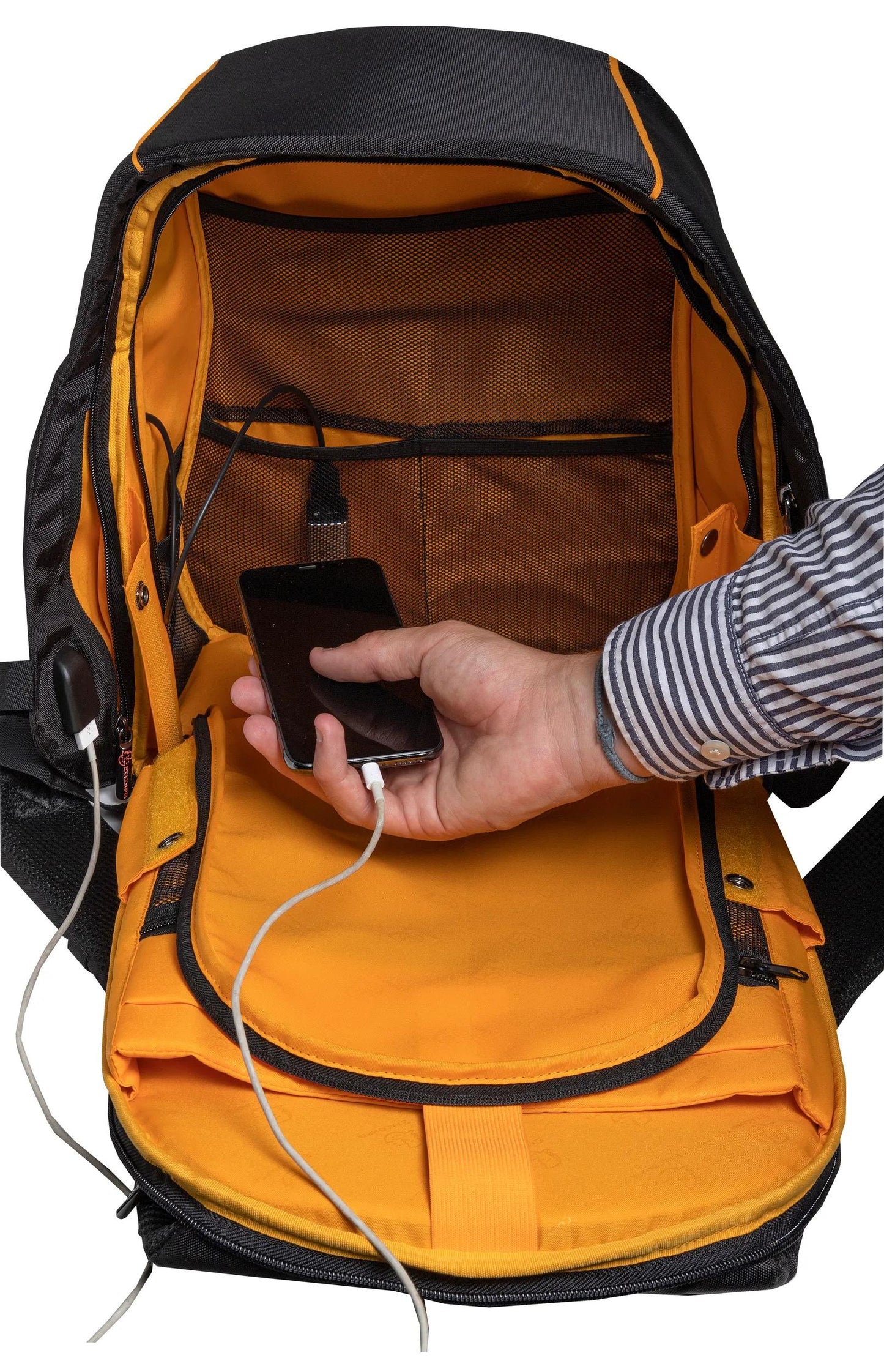Sac à dos ordinateur 15,6" - ports usb intégrés