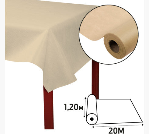 Nappe spunbound 120cm rl20m ficelle