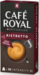 Capsules Café royal ristretto nespresso - intensité 11, 10 pièces
