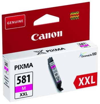 Cartouche d'encre Canon CLI-581 magenta XXL - haute capacité
