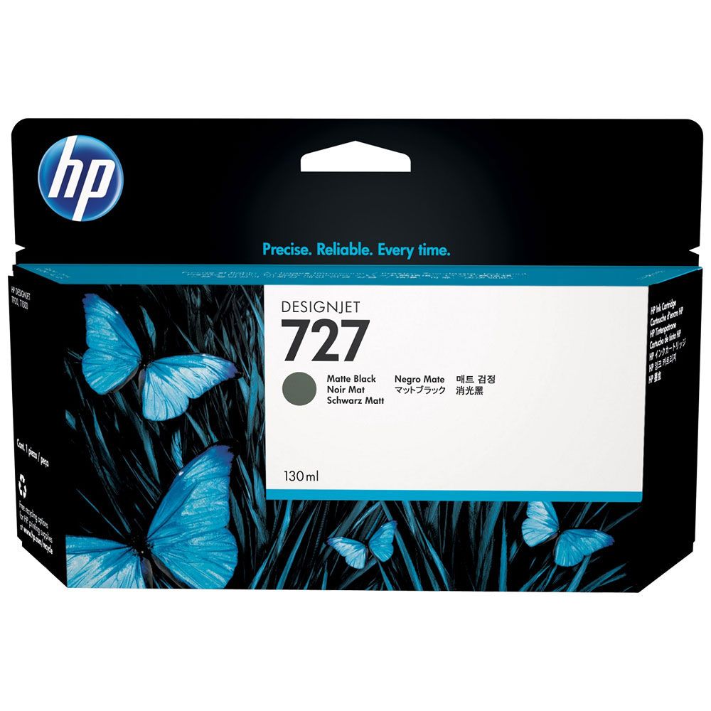 Cartouche d'encre HP 727 - noir mat 130 ml